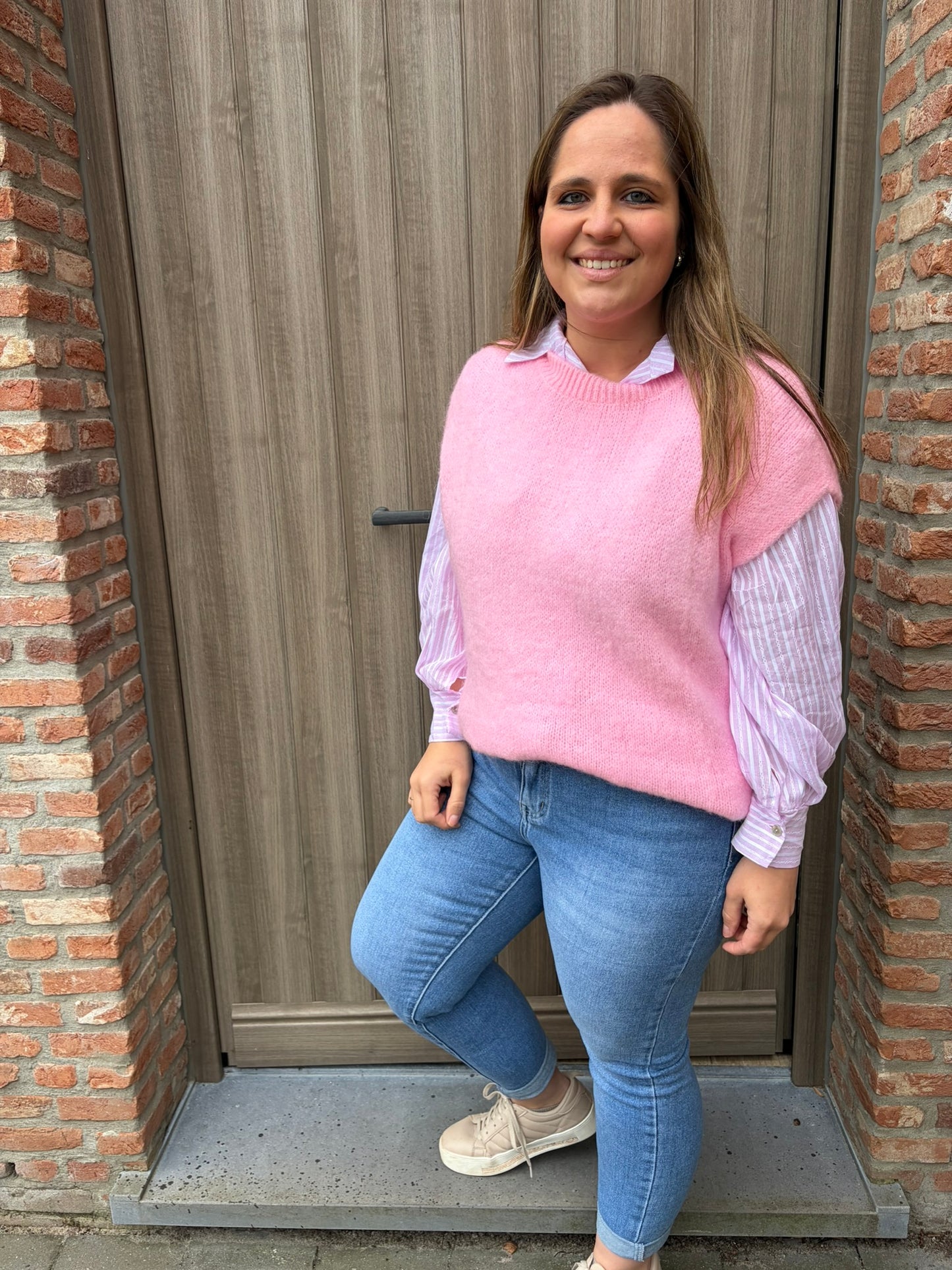 Blouse Megan roze