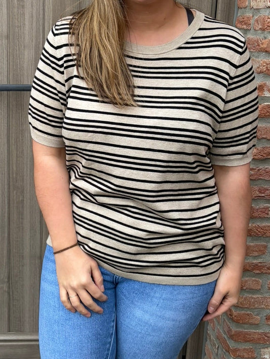 T-shirt Noa gestreept