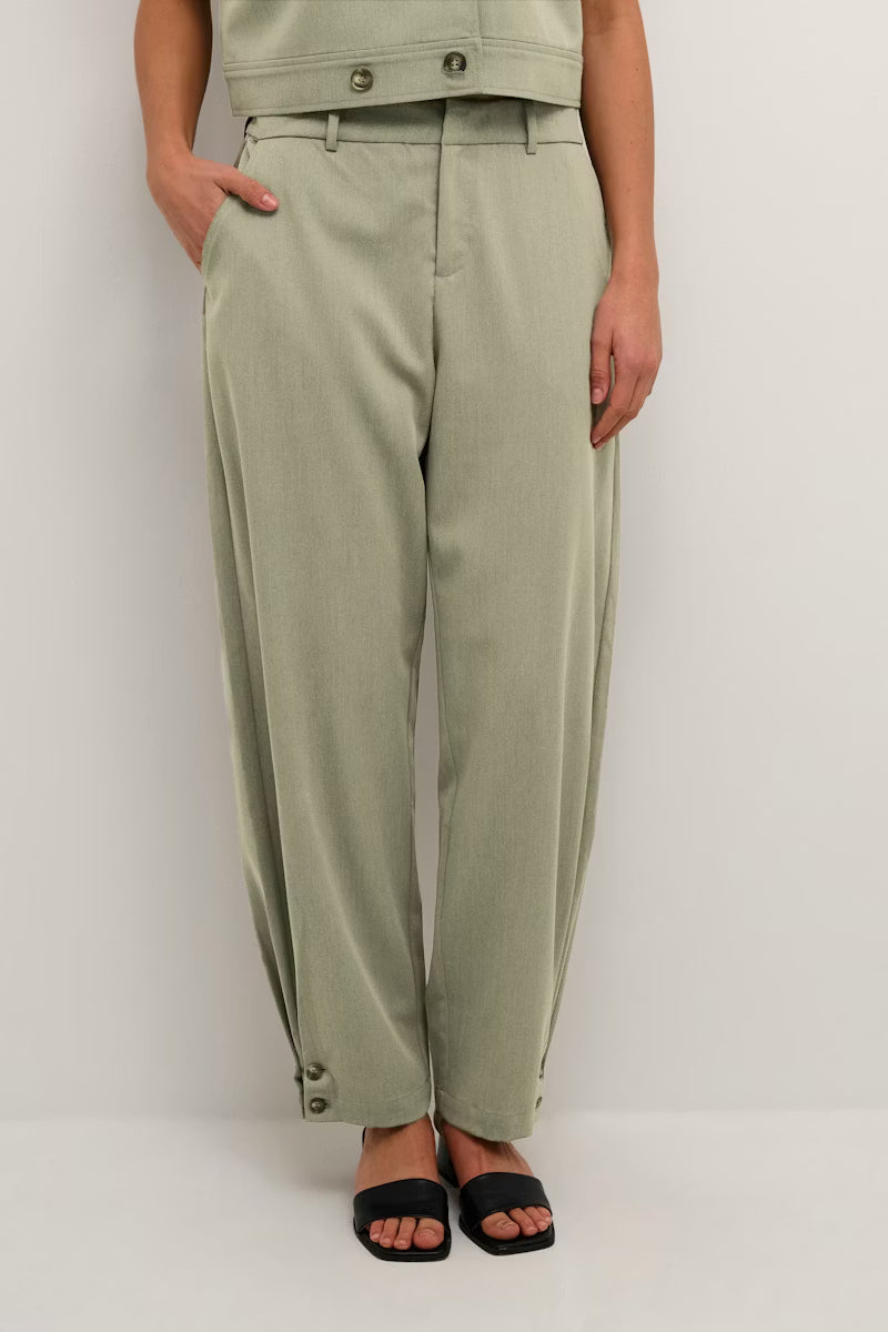 Zizzi Pantalon groen