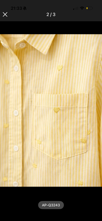 Blouse Demi geel