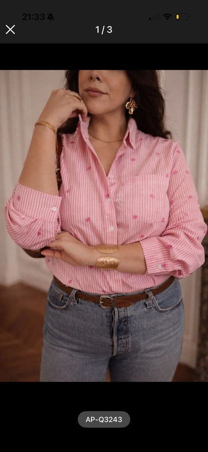 Blouse Demi roze