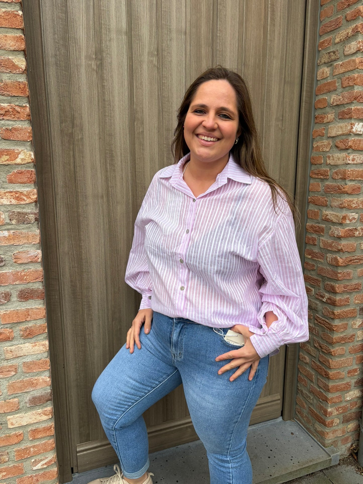 Blouse Megan roze