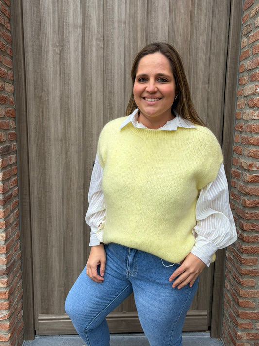 Knitwear Milou geel