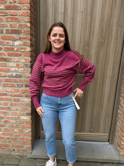 Jeans Lies Mom-fit blauw