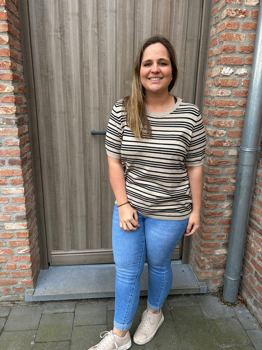 T-shirt Noa gestreept