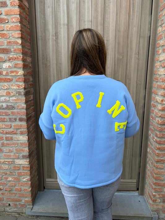 Sweater Copine blauw