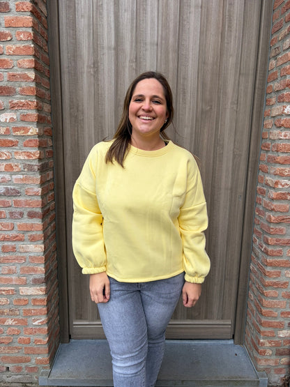 Jeans Lies Mom-fit grijs.