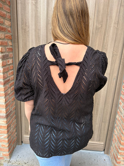 Misa top zwart