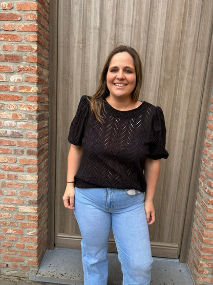 Misa top zwart