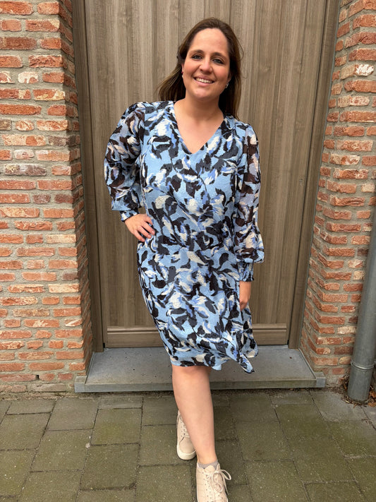 Jurk Julie blauw