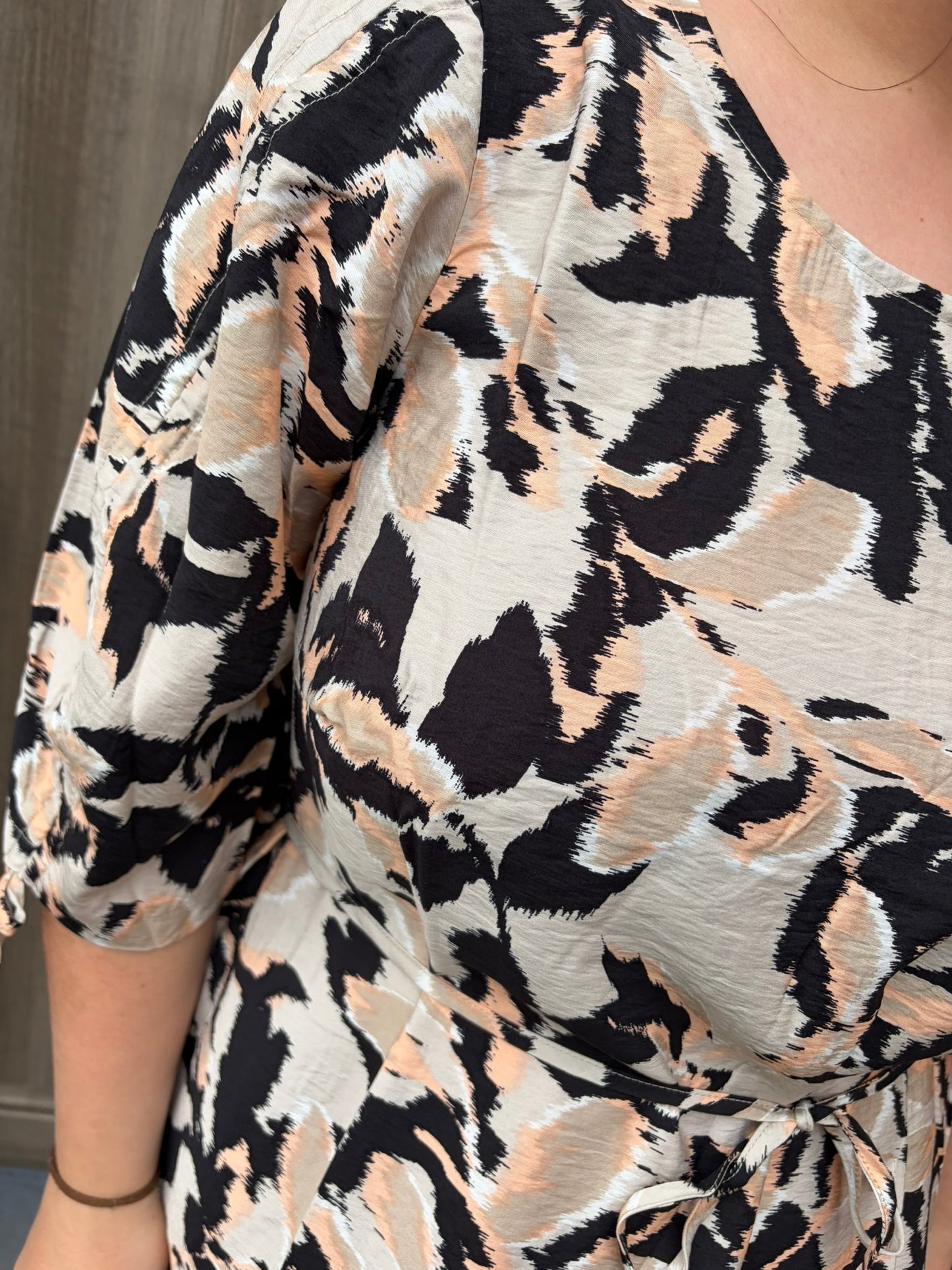 Kiki jurk beige