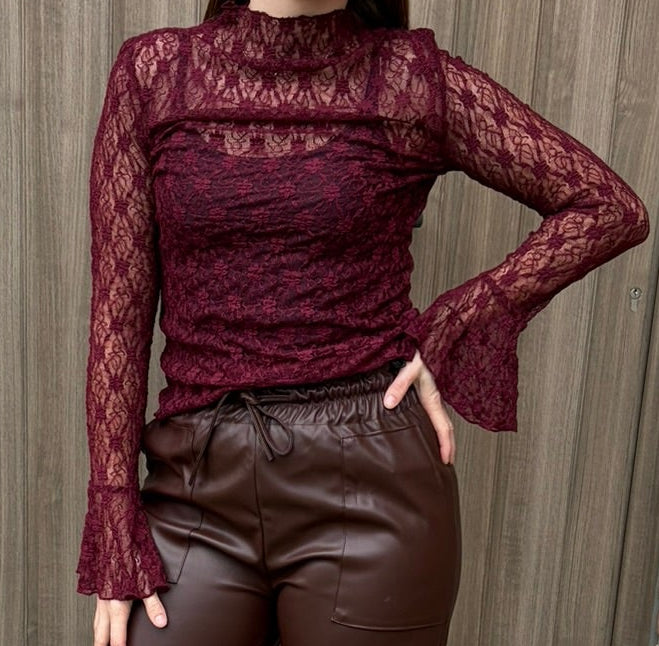 Top Teddy Bordeaux