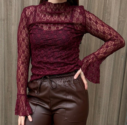 Top Teddy Bordeaux