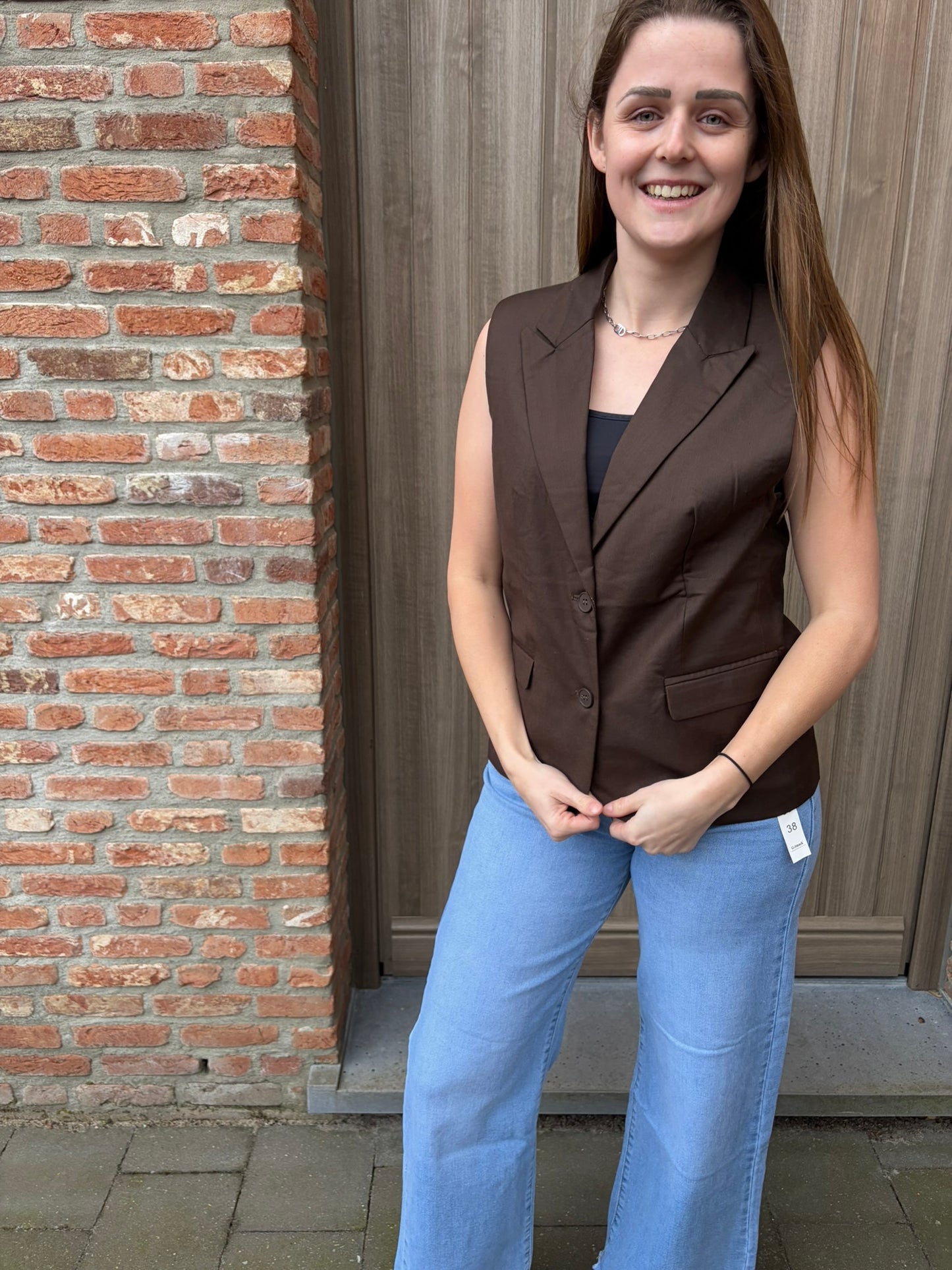 Blazer Gitte bruin