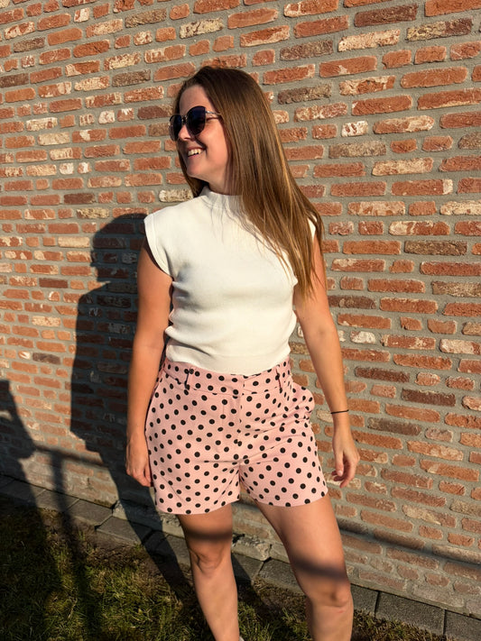 Short Jade roze/bruin