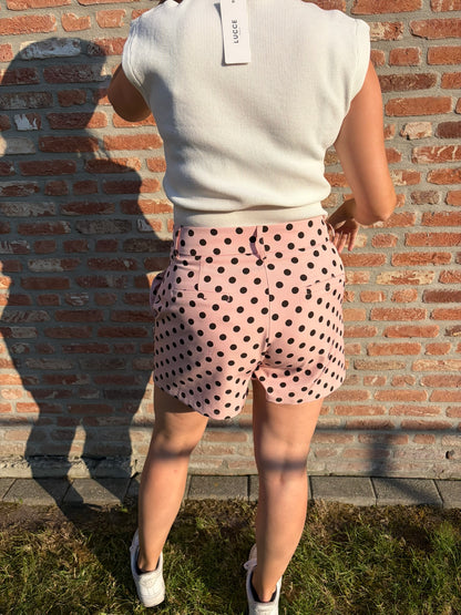 Short Jade roze/bruin